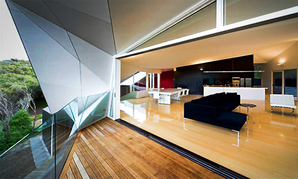 Rumah Modern Dengan Design Interior Futuristik