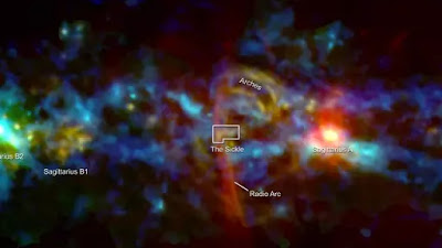 Astronom Temukan Gambar Baru Objek Mirip Lollipop di Galaksi Sakti