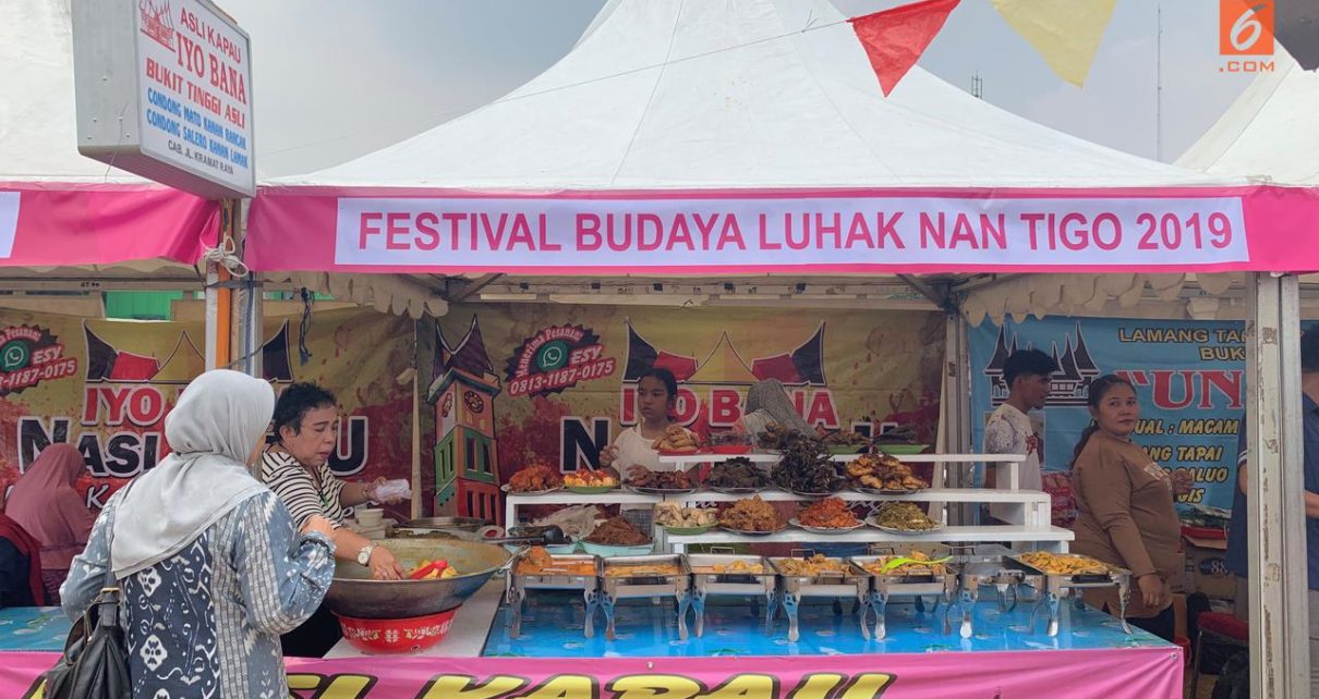 Berburu Nasi Kapau di Festival Budaya Luhak Nan Tigo
