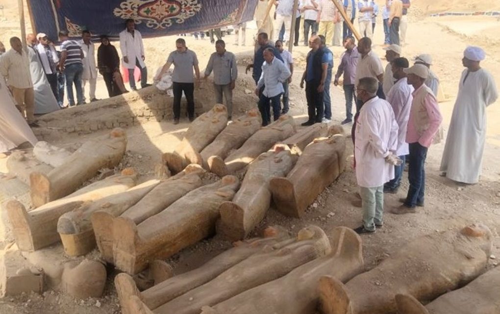30 Peti Mati Kayu Berusia 3.000 Tahun Telah Di Temukan Arkeolog