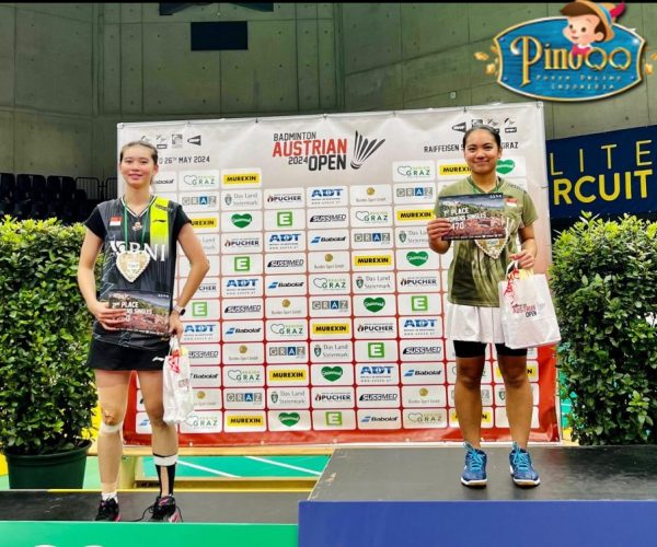 Pebulu Tangkis Muda Indonesia Panen Gelar Juara di Austrian Open 2024